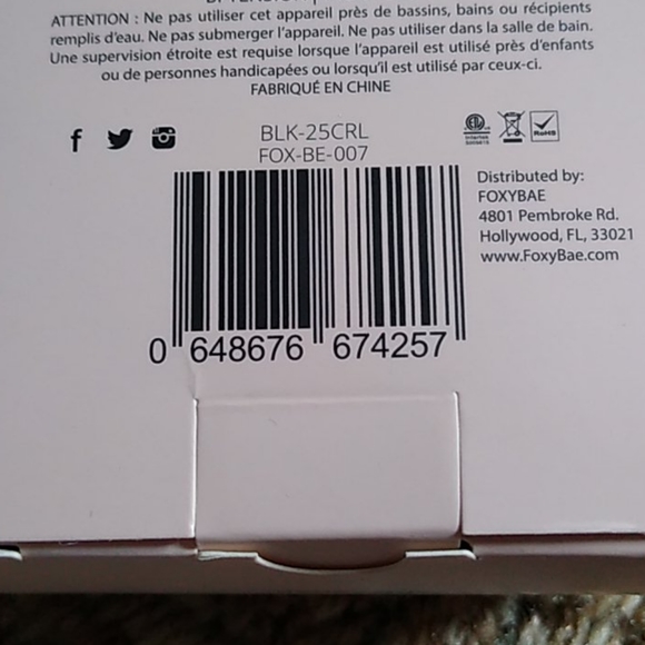 Foxybae curling wand - Picture 5 of 5